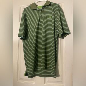 Under Armour Striped Polo Shirt